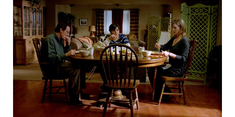 Breaking Bad family scene showcasing a warm visual tone