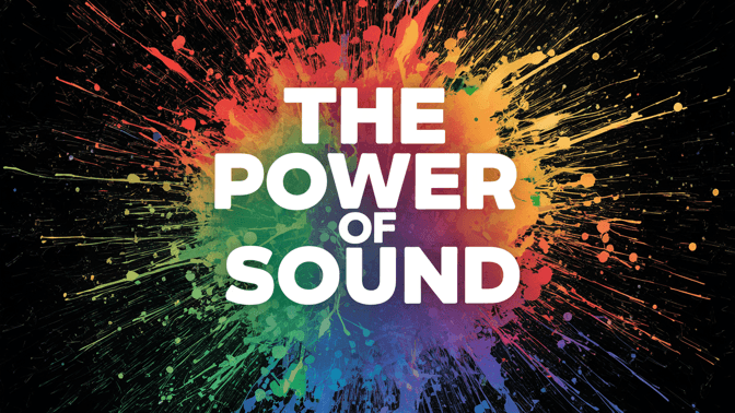 The power of sound graphic