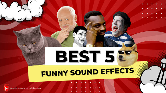 5 best funny sound effects infographic